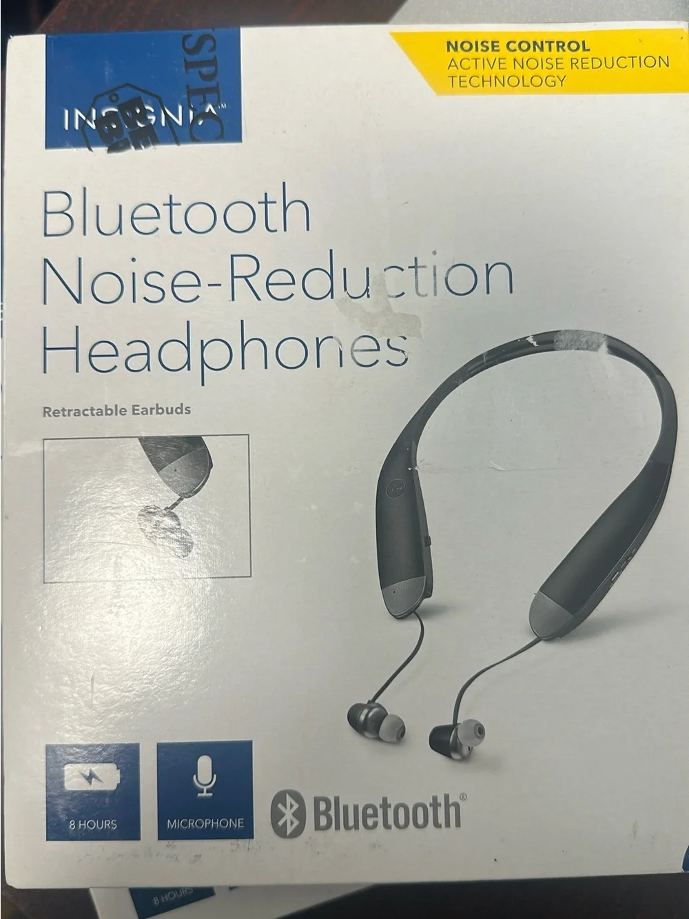 Bluetooth Noise-Reduction Headphones — Black